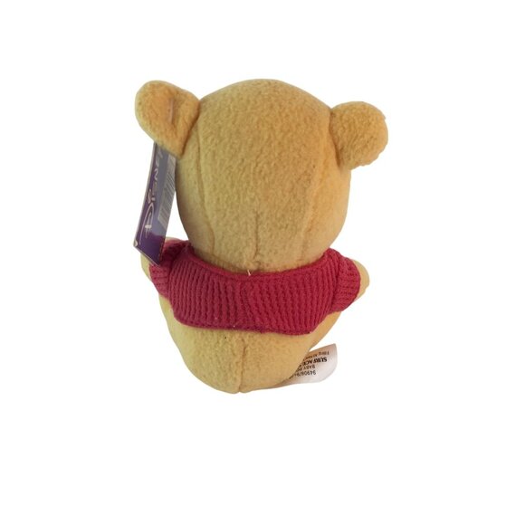 Vintage Fisher Price Disney Pooh Giggler Plush 6" Stuffed Animal w/Tags 2002 - Picture 3 of 8